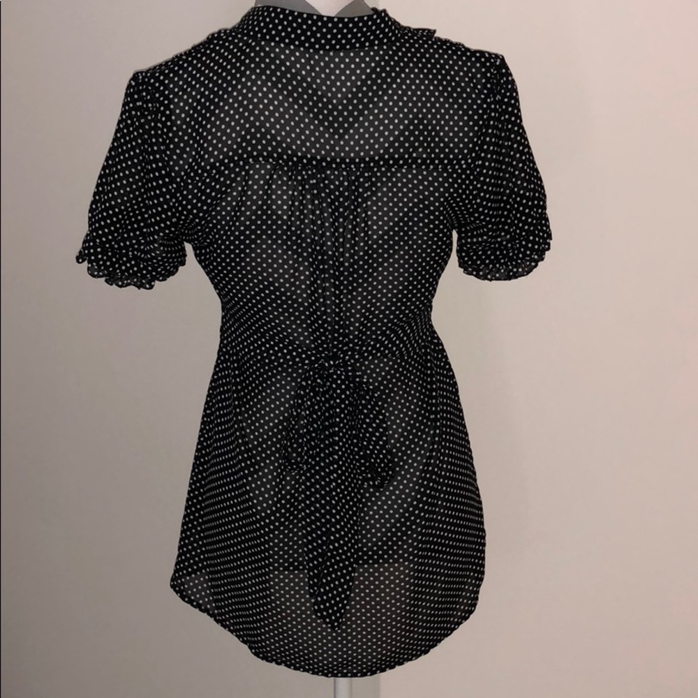 Polka dot Ruffle Top - Picture 8 of 8